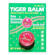Tiger Balm Regular Strength White Pain Relieving Ointment - 0.14 oz