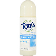 TOM'S OF MAINE Deodorant Roll-On Unscented - 3 fl oz