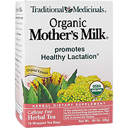 Traditional Medicinals Mother's Milk Herb Teas for Women - 16 bags