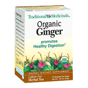 Traditional Medicinals Organic Ginger - Promotes Healthy Digestion, 16 bags