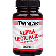 Twinlab Alpha Lipoic Acid 100mg - 60 caps