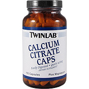 Twinlab Calcium Citrate Plus Mag - 150 caps