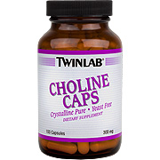 Twinlab Choline 300mg - 100 caps