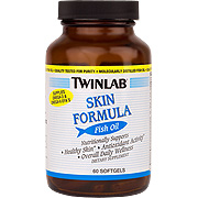 Twinlab Cod Liver Oil Skin Formula - 60 softgels