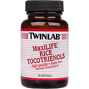 Twinlab Maxilife Rice Tocotrienols 50mg - 60 sfgels