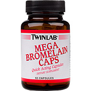 Twinlab Mega Bromelain - 90 caps