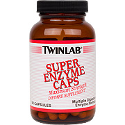 Twinlab Super Enzyme 50 Caps - Digestive Aid, 50 caps