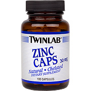 Twinlab Zinc 30mg - 100 caps