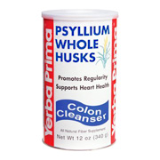 Yerba Prima Psyllium Whole Husks - Supports Heart Health, 12 oz