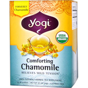 Yogi Teas Comforting Chamomile Tea - Soothes Mild Tension, 16 bags