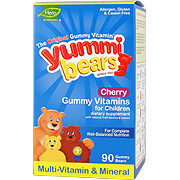 Hero Nutritional Products Multi Vitamin & Mineral Cherry Flavor - Well-Balanced Nutrition, 90 bears