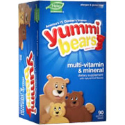Hero Nutritional Products Yummi Bears Multi-Vitamin and Mineral - Well-Balanced Nutrition, 90 bears