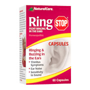 NaturalCare RingStop - Prevents & Stops Ear Noise, 60 caps