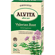 Alvita Teas Valerian Root Tea - Caffeine Free, 24 bags
