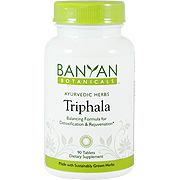Banyan Botanicals Triphala - Balancing Formula for Detoxification & Rejuvenation, 90 tabs
