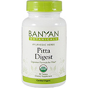 Banyan Botanicals Pitta Digest - Digestion formula for pitta, 90 tabs