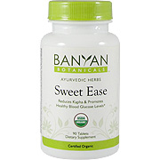 Banyan Botanicals Sweet Ease - Reduces kapha and promotes healthy blood gucose levels, 90 tabs