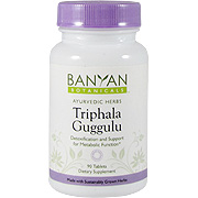 Banyan Botanicals Triphala Guggulu - Detoxification & Support for Metabolic Function, 90 tabs