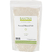 Banyan Botanicals Salt - Natural Mineral, 1 lb