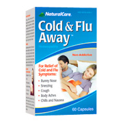 NaturalCare Cold & Flu Away - 60 tabs