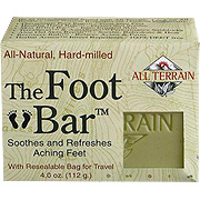 All Terrain The Foot Bar - Soothes and Refreshes Aching Feet, 4 oz