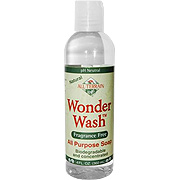 All Terrain Wonder Wash Fragrance Free 4 oz - Biodegradable and Concentrated, 4 oz