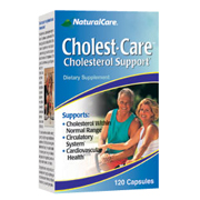 Natural Care Cholest Care - Supports Healthy Cholesterol, 120 caps
