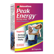 NaturalCare Peak Energy - 60 caps