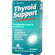 Natra Bio Thyroid Support - Provides Glandular Support, 60 tabs