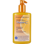 Avalon Organic Botanicals Vitamin C Refreshing Facial Cleanser - Gentle Cleansing Plus antioxidant Protection, 8.5 oz