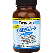 Twinlab Omega 3 Fish Oil - 50 caps