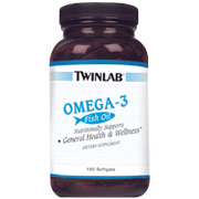 Twinlab Omega 3 Fish Oil - 100 sftgels