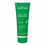 Alba Botanica Aloe Mint Moisturizing Cream Shave - 8 oz