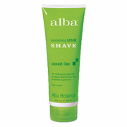Alba Botanica Coconut Lime Moisturizing Cream Shave - 8 oz
