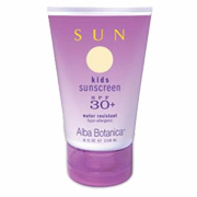 Alba Botanica Kids Sunscreen SPF 45 - Water Resistant, 4 oz