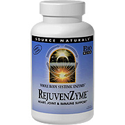 Source Naturals RejuvenZyme - Whole Body Systemic Enzymes, 180 caps