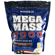 Weider Super Mega Mass 2000 Chocolate - 12.12 lb