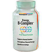 Rainbow Light Energy B Complex - Strenghtens Phyisical Energy and Stamina, 90 tabs