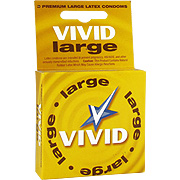 Vivid Vivid Condoms Large - Larger Size For Extra Comfort, 3 packs