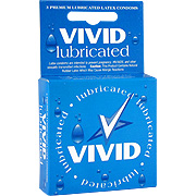 Vivid Vivid Condoms Lubricated - For a Vivid Fit and Feel, 3 packs
