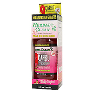 Herbal Clean Detox Qcarbo - Fast Cleansing Formula with Eliminex, 16 Fl oz