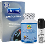 Naturalife Ejaculation Control Treatment Kit - Stud 100, EndurMax, & Durex Performax