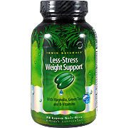 Irwin Naturals Less Stress Weight Control - Magnolia, Thearine, Epimedium and Green Tea, 75 gel caps