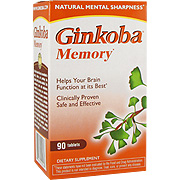 Pharmaton Ginkoba - Mental Sharpness & Improving Stress From Male Menopause, 90 tabs