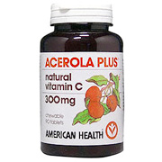 American Health Acerola Plus Chewable 300 mg - 90 tabs