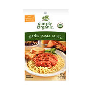 Frontier Simply Organic Garlic Pasta Sauce Seasoning Mix - 1.13 oz