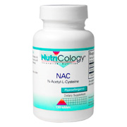 Nutricology NAC (N-Acetyl-L-Cysteine) - 120 tabs