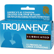 Trojan Trojan ENZ Lubricated Condoms - 12 pack