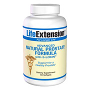 Life Extension Advanced Natural Prostate Formula with 5-Loxin - 60 softgels
