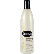 Shikai Henna Gold Highlighting Conditioner - Brings Out Natural Highlights, 12 oz